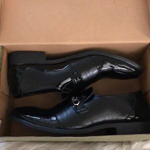 Black Patent Leather Formal Shoes size 10D
